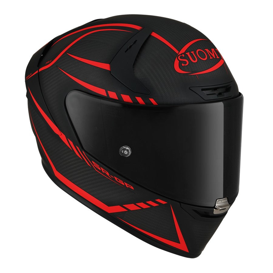 Suomy SR-GP Carbon Matte Supersonic Helmet [CLOSEOUT]