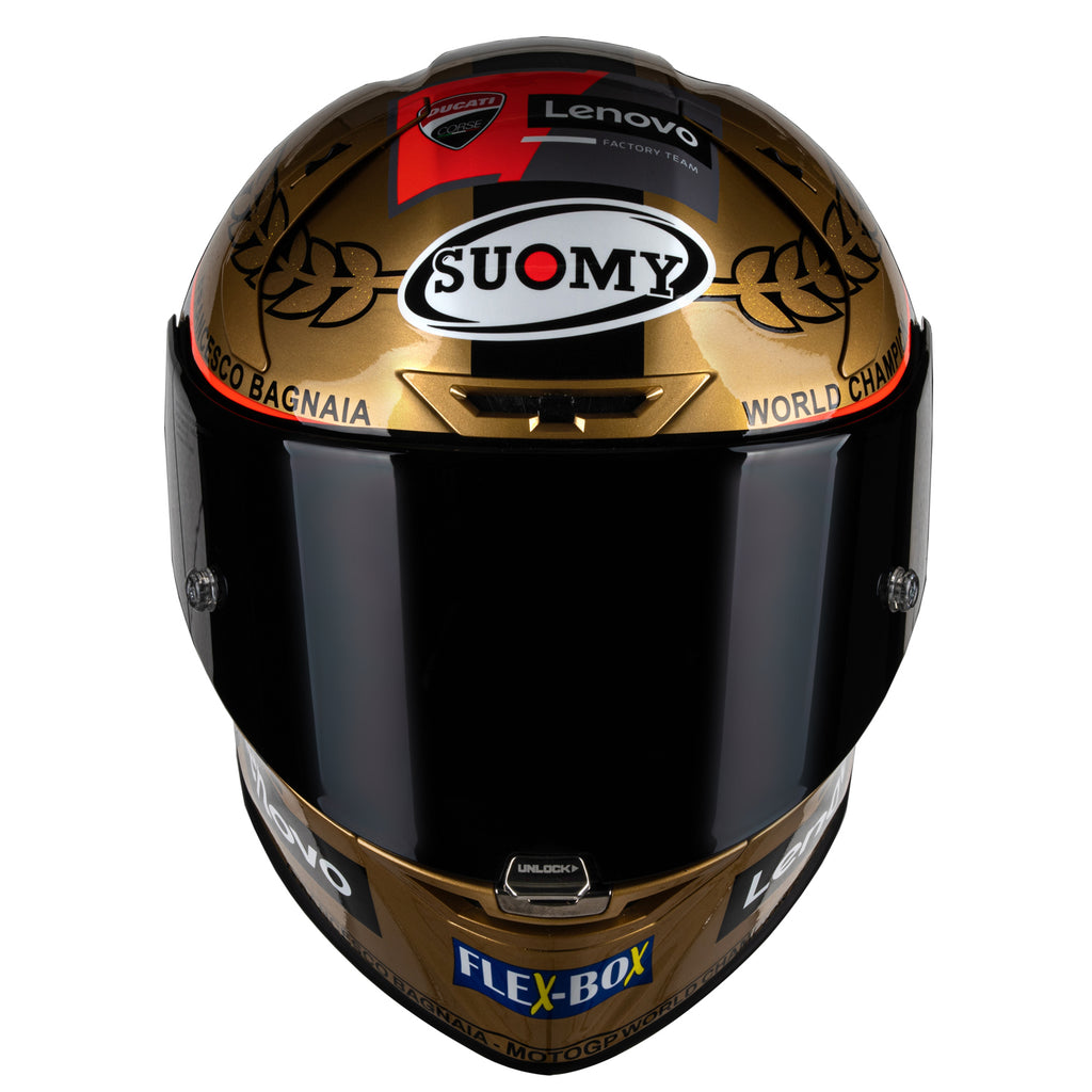 Suomy SR-GP PECCO BAGNAIA 2022 WORLD CHAMPION LIMITED EDITION Helmet [DISCONTINUED]