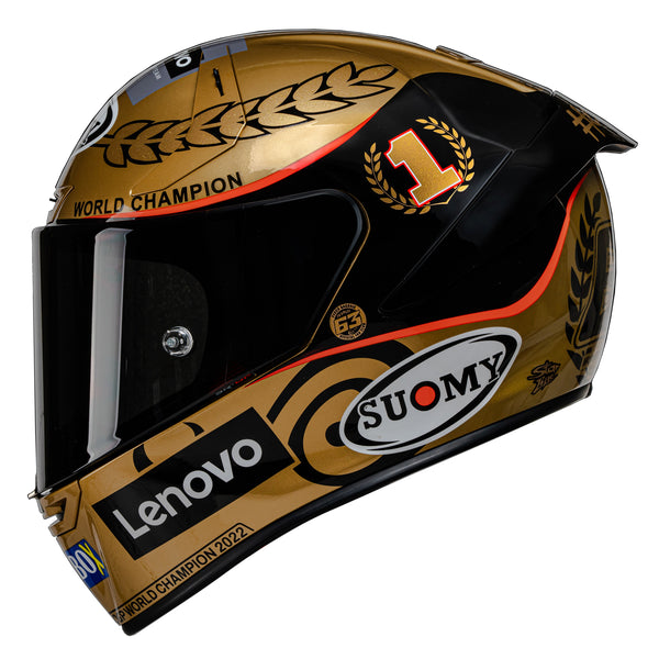 Suomy SR-GP PECCO BAGNAIA 2022 WORLD CHAMPION LIMITED EDITION Helmet [DISCONTINUED]