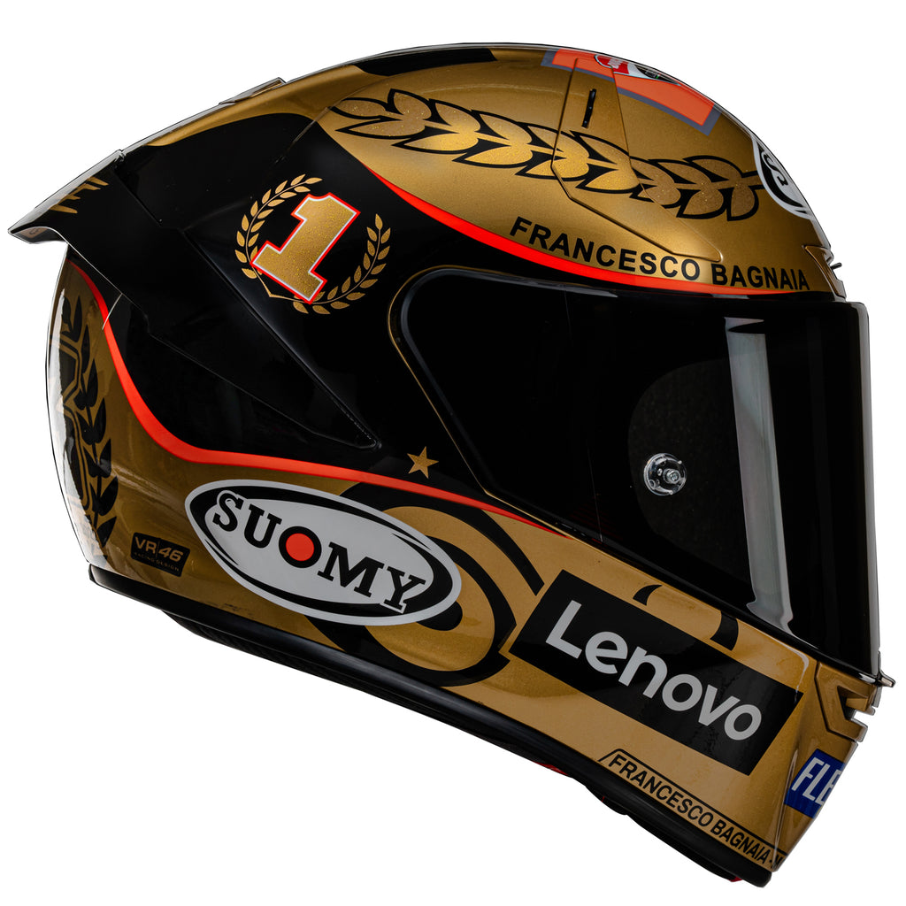 Suomy SR-GP PECCO BAGNAIA 2022 WORLD CHAMPION LIMITED EDITION Helmet [DISCONTINUED]
