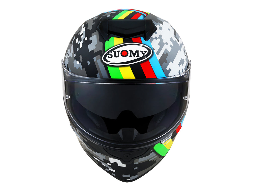 Suomy STELLAR 'Rainbow' Graphic Helmet [DISCONTINUED]