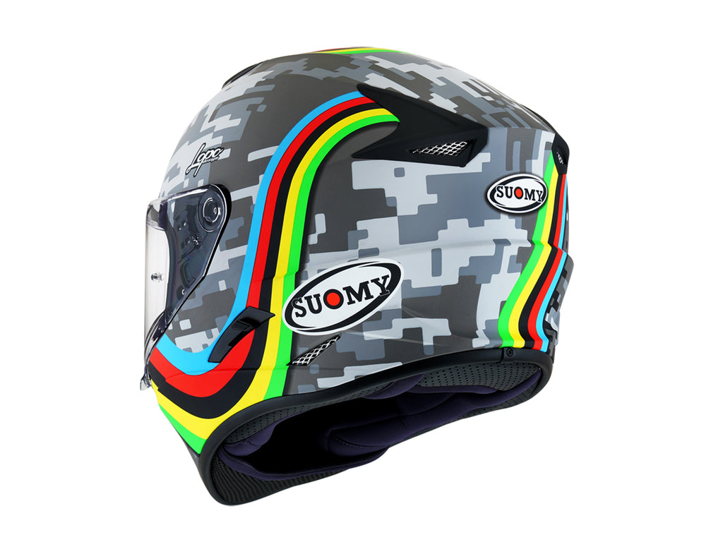Suomy STELLAR 'Rainbow' Graphic Helmet [DISCONTINUED]