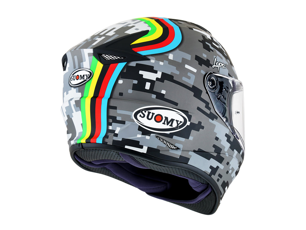 Suomy STELLAR 'Rainbow' Graphic Helmet [DISCONTINUED]