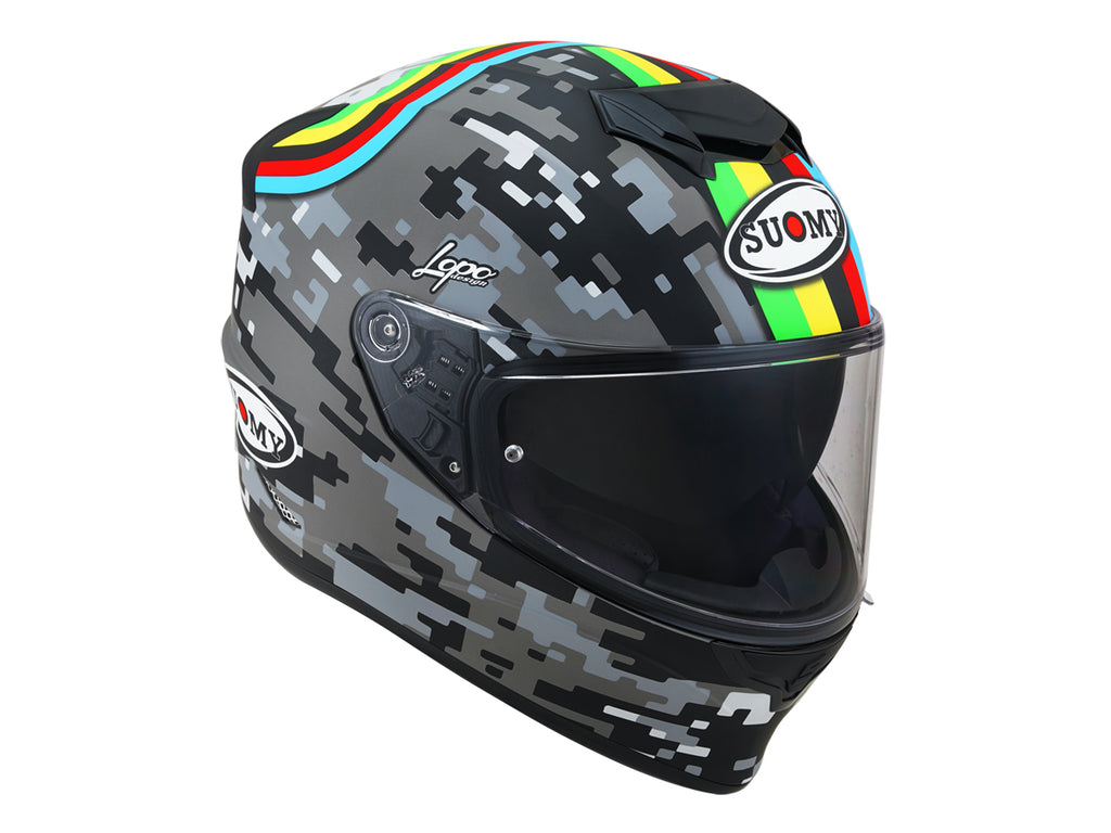 Suomy STELLAR 'Rainbow' Graphic Helmet [DISCONTINUED]