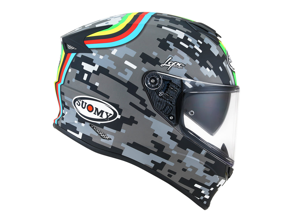 Suomy STELLAR 'Rainbow' Graphic Helmet [DISCONTINUED]