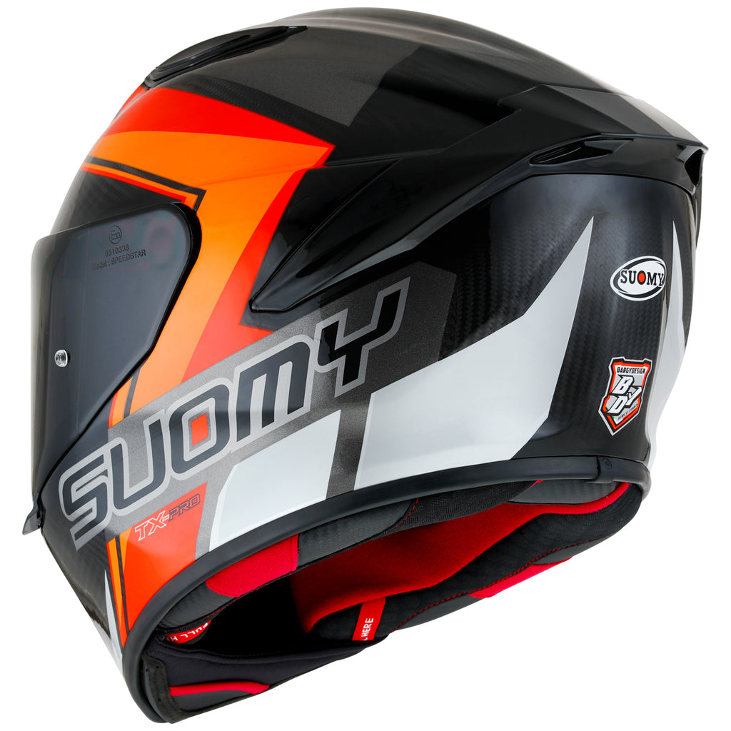 Suomy TX-PRO Glam Orange Helmet