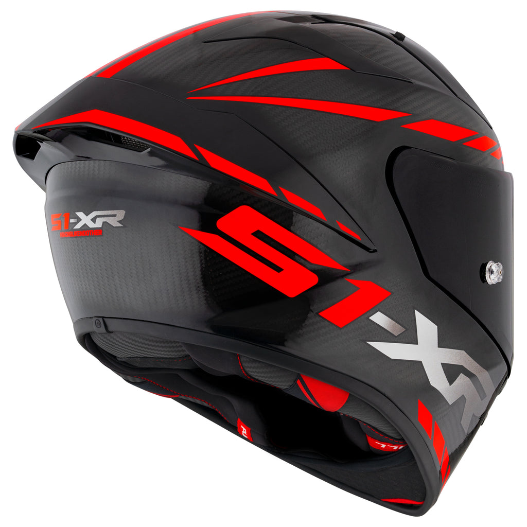 Suomy S1-XR Carbon Hyper Red Helmet