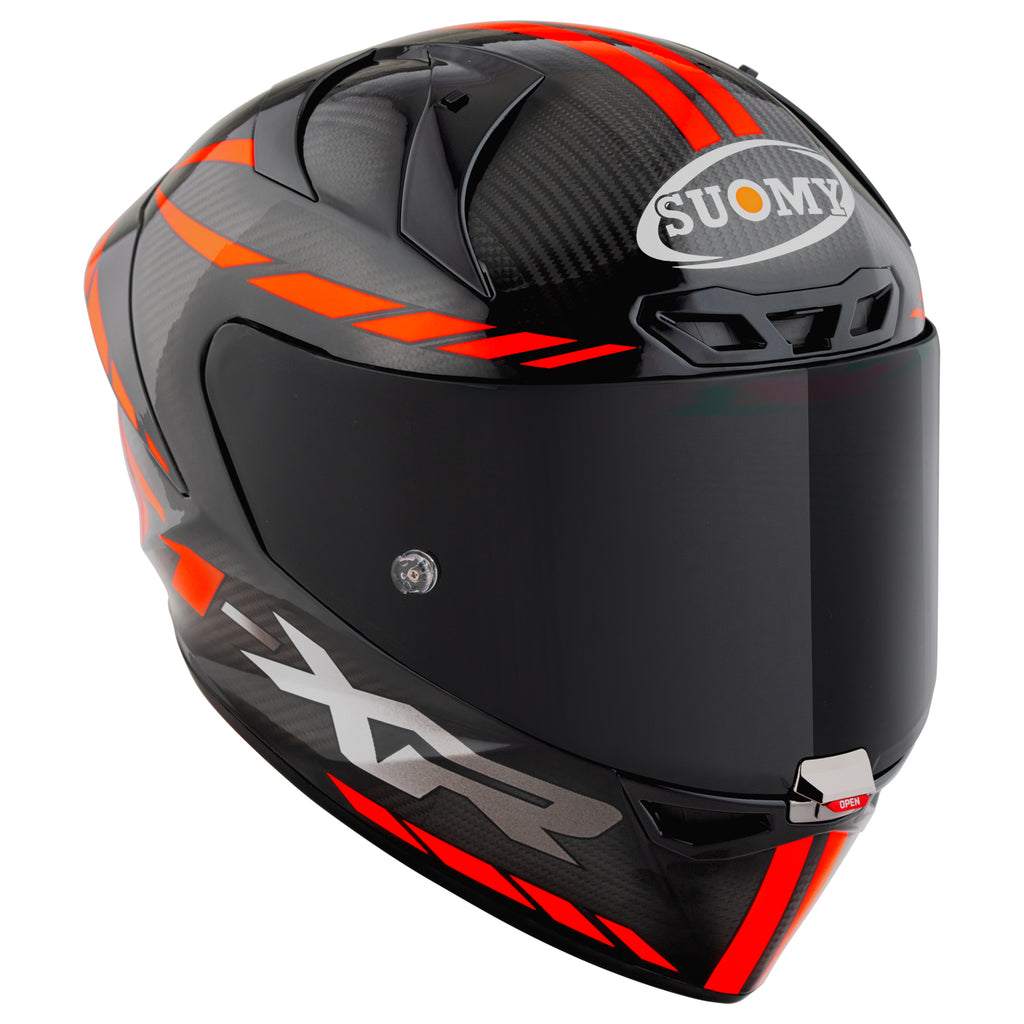 Suomy S1-XR Carbon Hyper Red Helmet