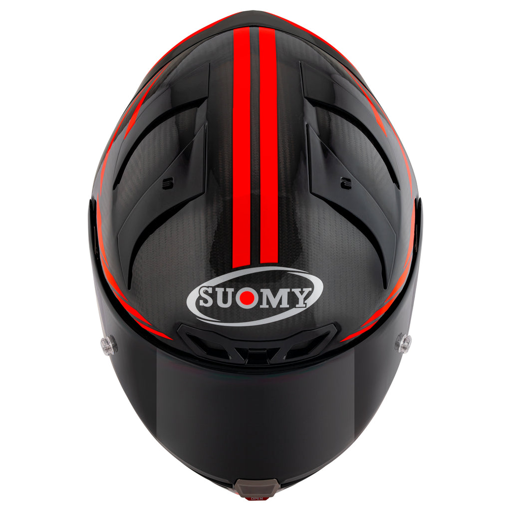 Suomy S1-XR Carbon Hyper Red Helmet