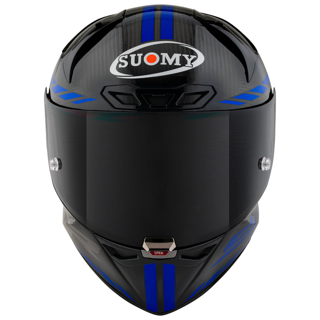 Suomy S1-XR Carbon Hyper Blue Helmet [CLOSEOUT]