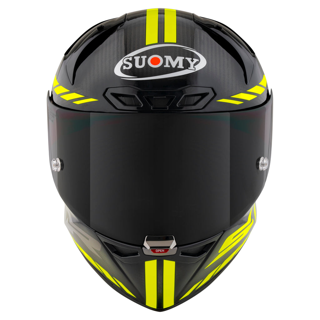 Suomy S1-XR Carbon Hyper Yellow Helmet