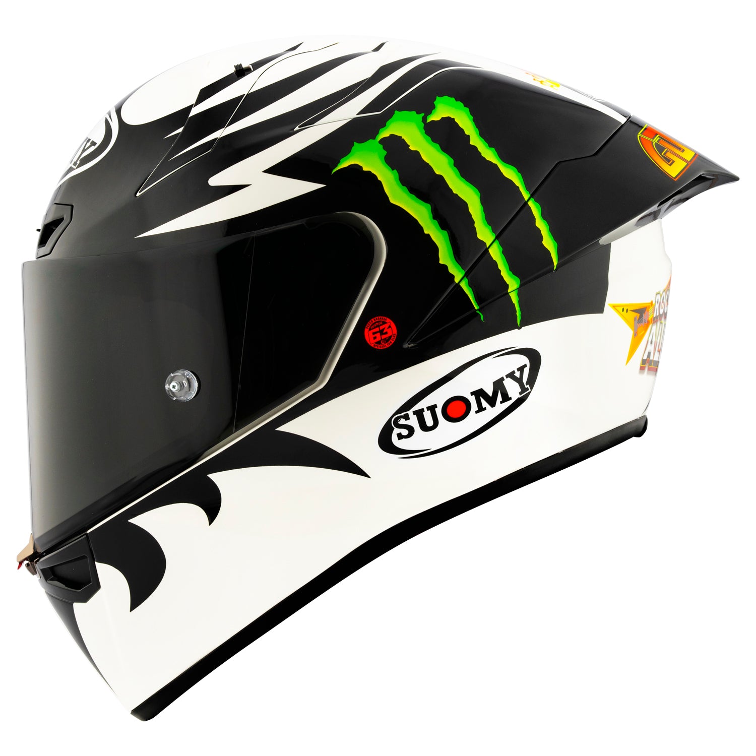 Suomy S1-XR Bagnaia MONSTER Mugello Helmet [CLOSEOUT] - Suomy