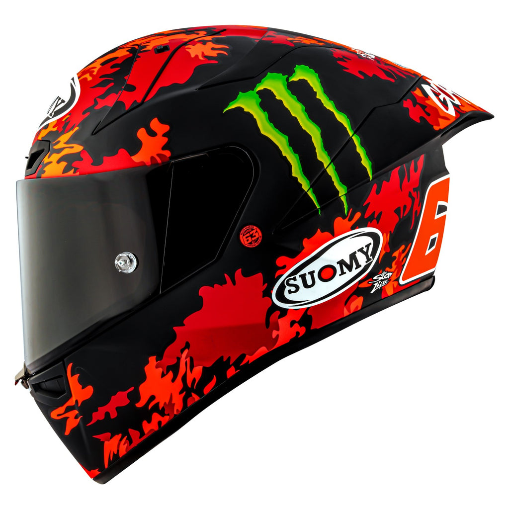 Suomy S1-XR Bagnaia MONSTER 2025 Replica Helmet - Coming June 2026!