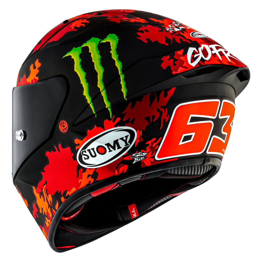 Suomy S1-XR Bagnaia MONSTER 2025 Replica Helmet - Coming June 2026!