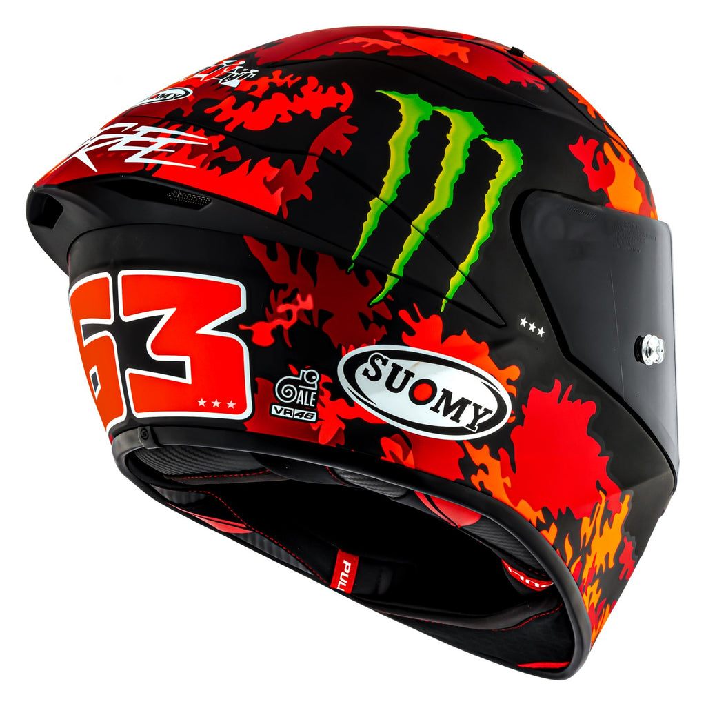 Suomy S1-XR Bagnaia MONSTER 2025 Replica Helmet - Coming June 2026!