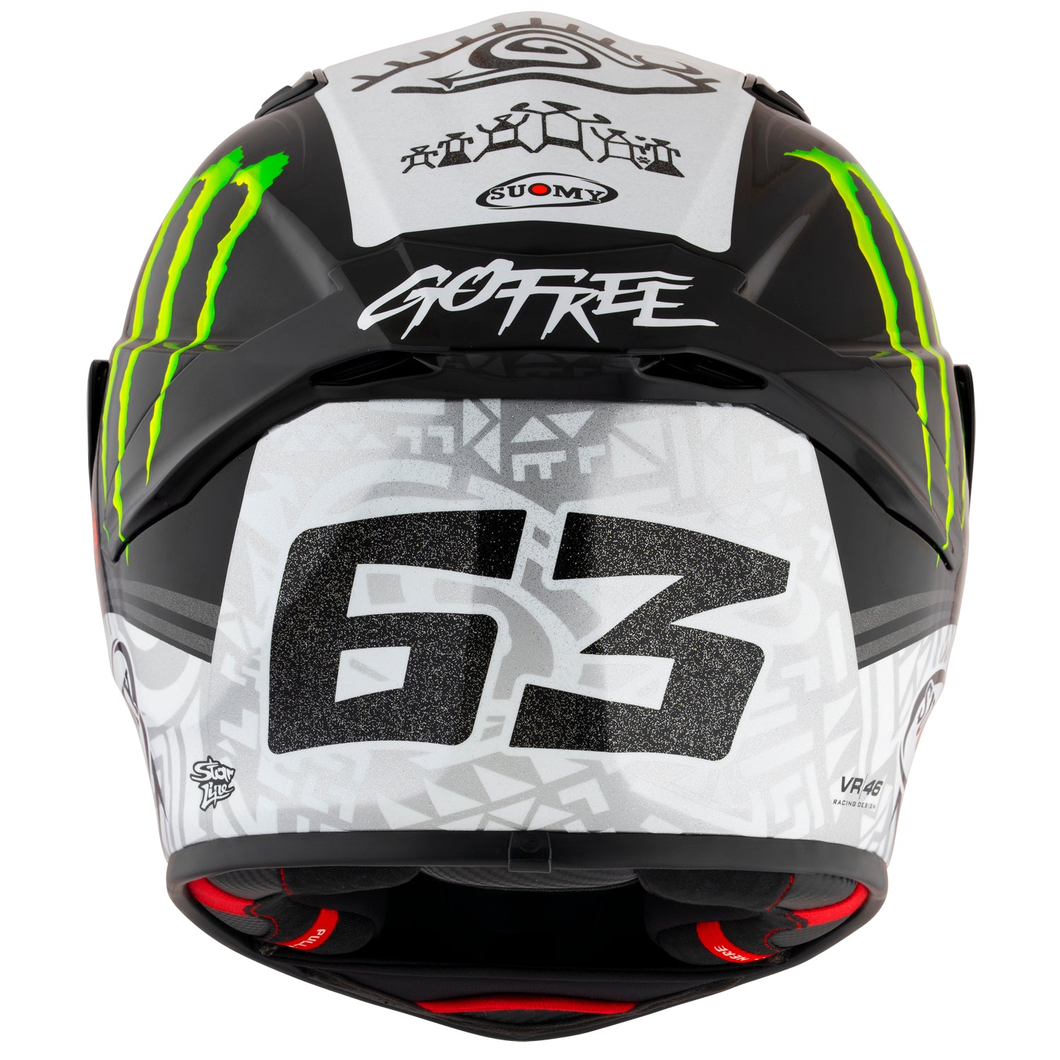 Suomy TRACK-1 Bagnaia Monster Winter Test Helmet - New Arrival