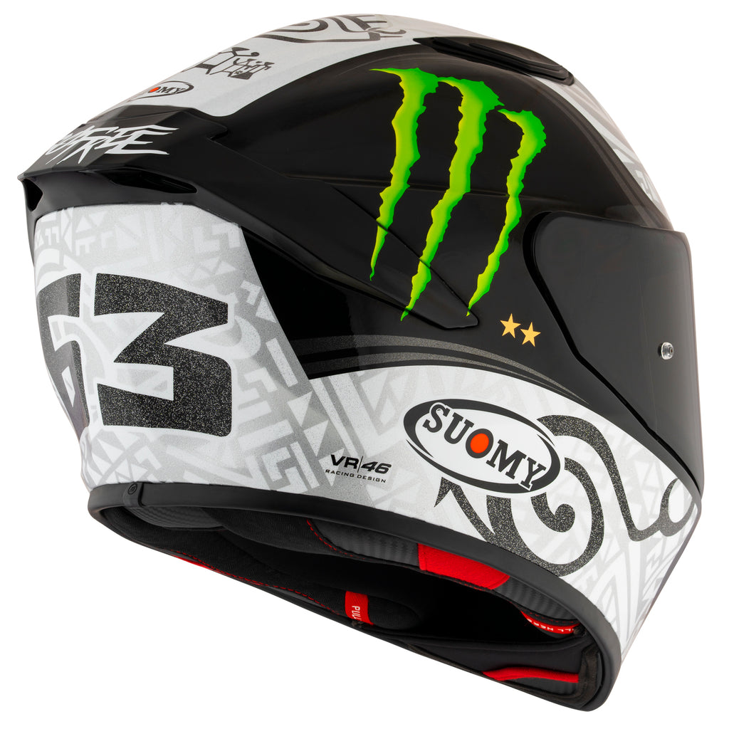Suomy TRACK-1 Bagnaia Monster Winter Test Helmet - New Arrival!