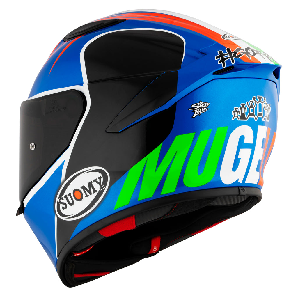 Suomy TRACK-1 Pecco Mugello Replica Helmet