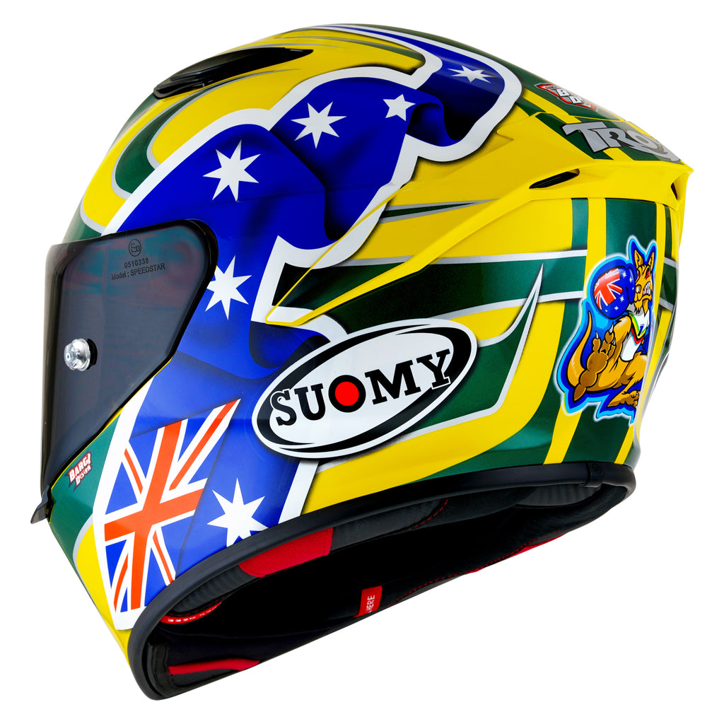 Suomy TRACK-1 Troy Bayliss Replica Helmet