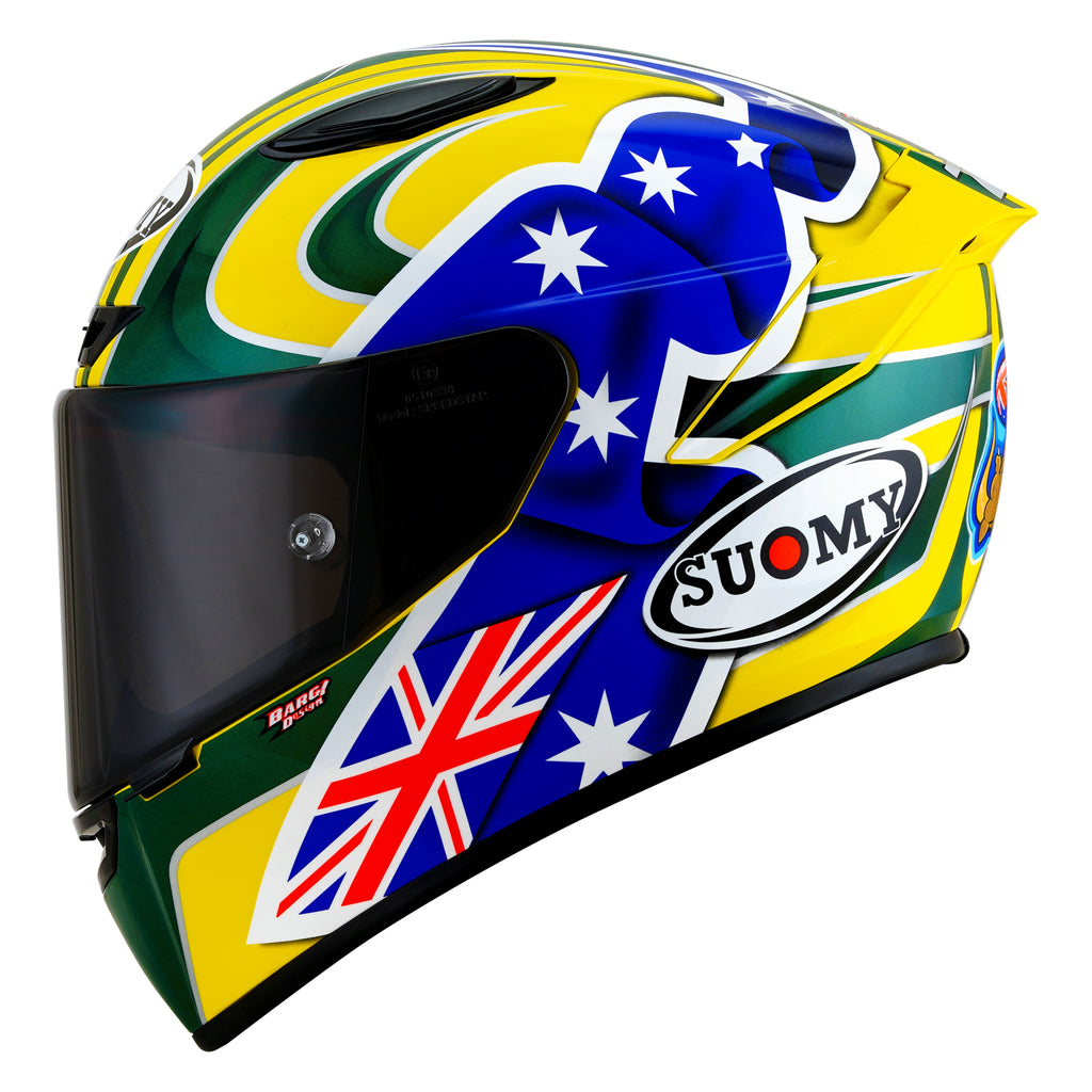 Suomy TRACK-1 Troy Bayliss Replica Helmet