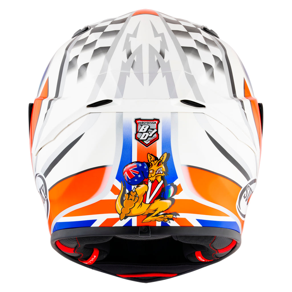 Suomy TRACK-1 Troy Bayliss Replica Helmet