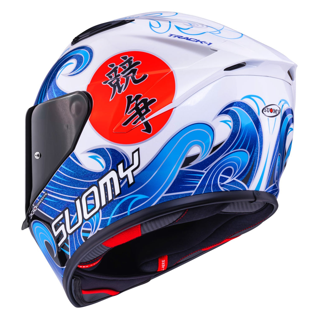 Suomy TRACK-1 Waves Helmet - Coming June 2026!