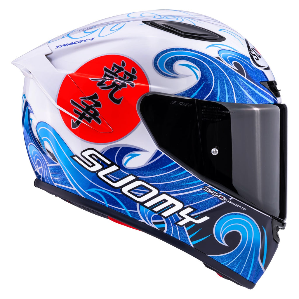 Suomy TRACK-1 Waves Helmet - Coming June 2026!