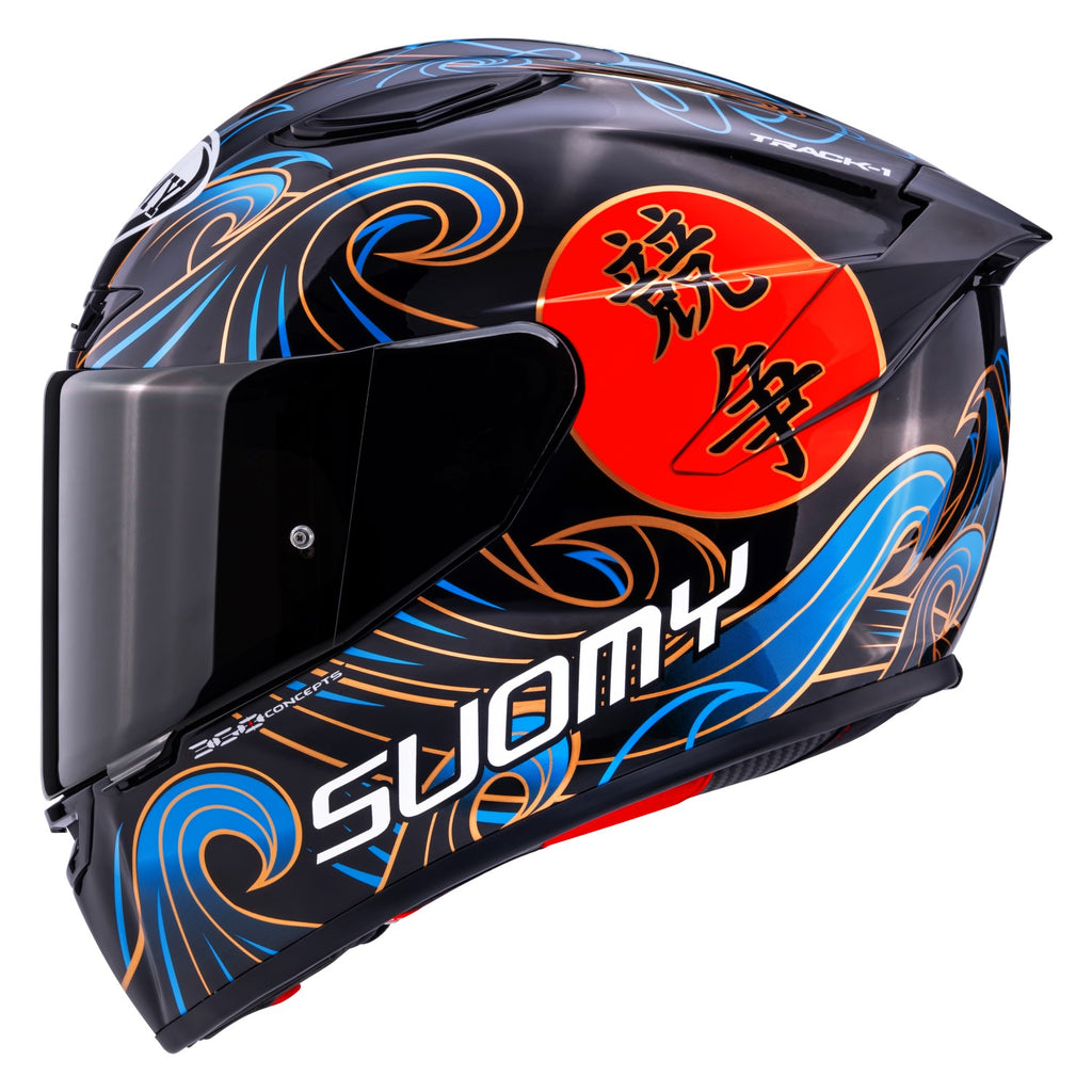 Suomy TRACK-1 Waves Helmet - Coming June 2026!
