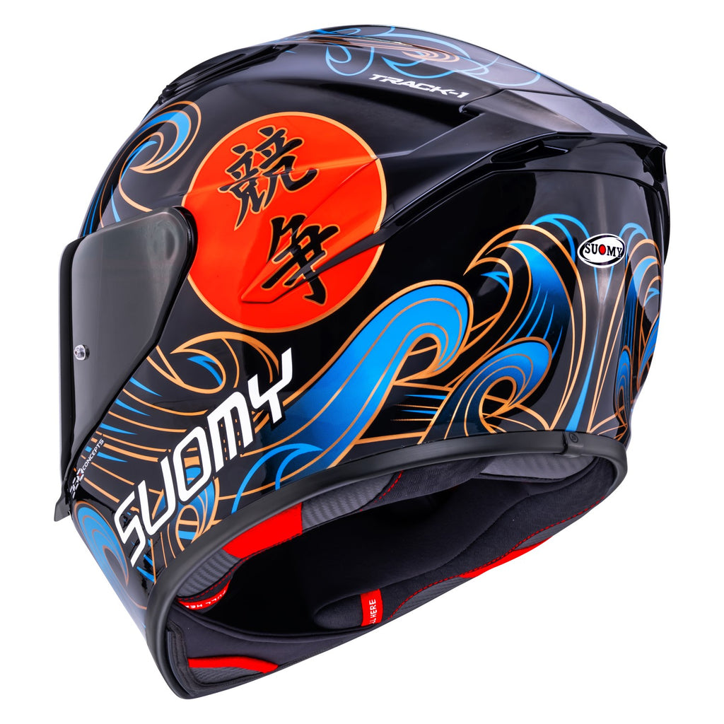Suomy TRACK-1 Waves Helmet - Coming June 2026!
