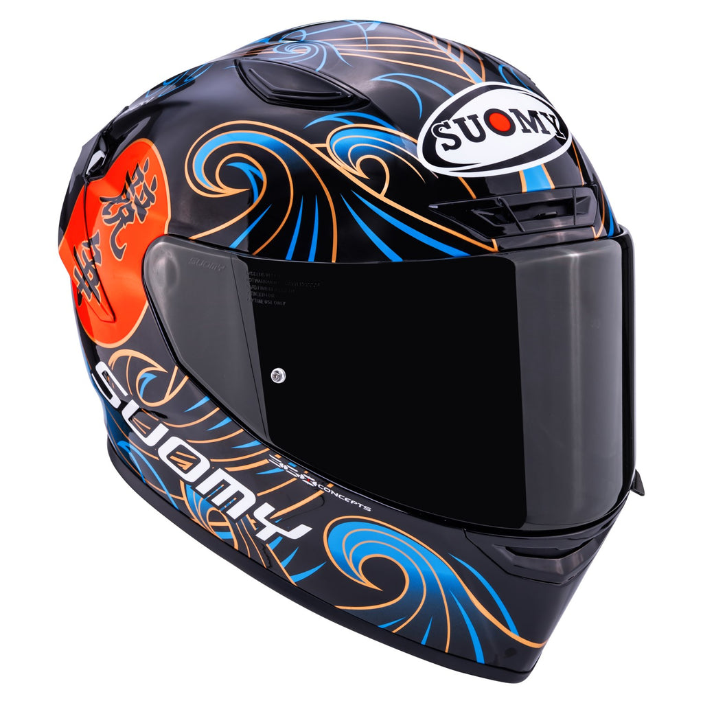 Suomy TRACK-1 Waves Helmet - Coming June 2026!