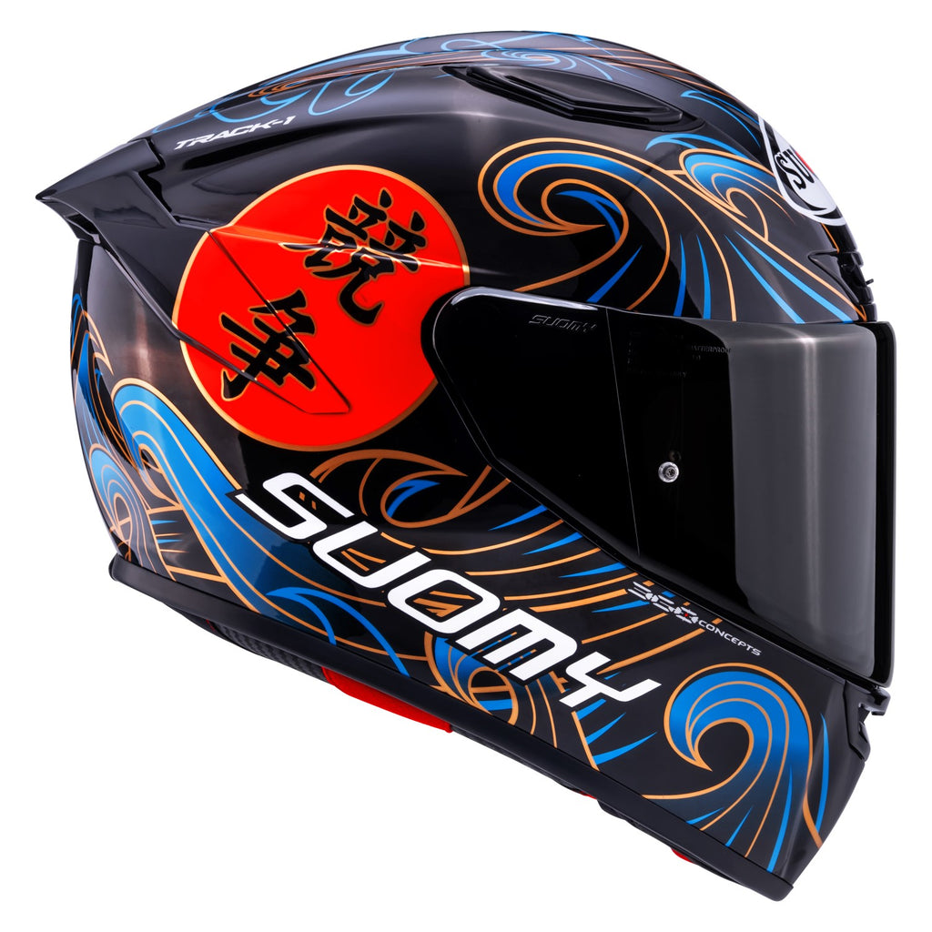Suomy TRACK-1 Waves Helmet - Coming June 2026!