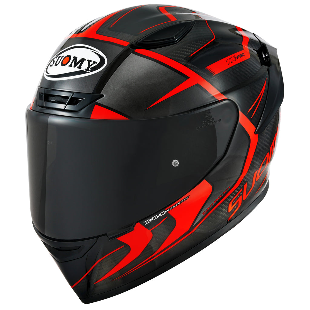 Suomy TX-PRO Advance Red Helmet