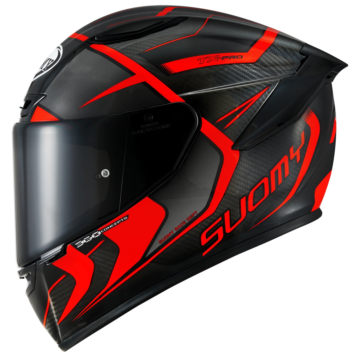 Suomy TX-PRO Advance Red Helmet - Suomy North America