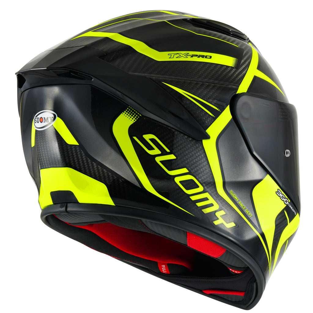 Suomy TX-PRO Advance Yellow Helmet