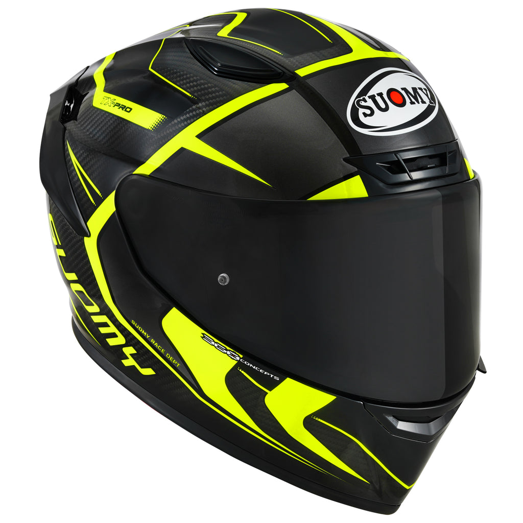Suomy TX-PRO Advance Yellow Helmet
