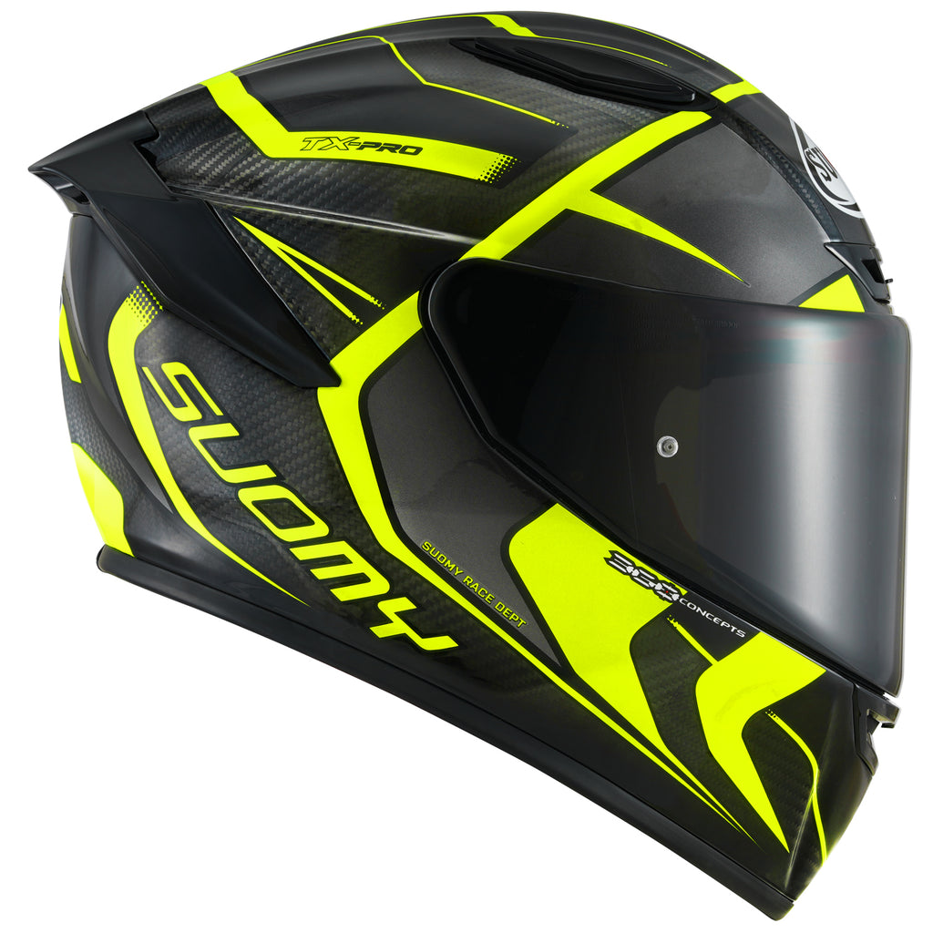 Suomy TX-PRO Advance Yellow Helmet